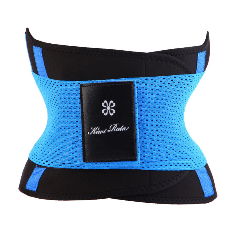 Rubber Support Abdomen Belt Fitness Sports Sweat Burst Belt