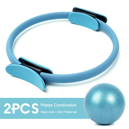 5 PCS Yoga Ball Magic Ring Pilates Circle Exercise Equipment