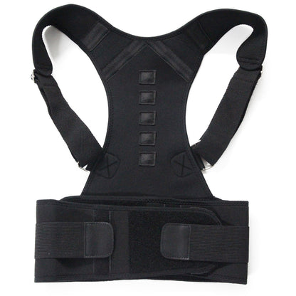 Adjustable Magnetic Posture Corrector Corset Back Men Body Shaper