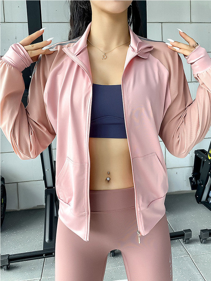 Sports Jacket Women's Breathable Gym Clothes