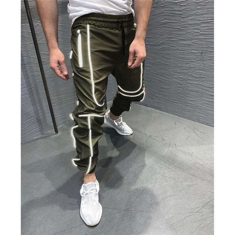 Men's Sports Trousers Running Training Slim Feet Leggings