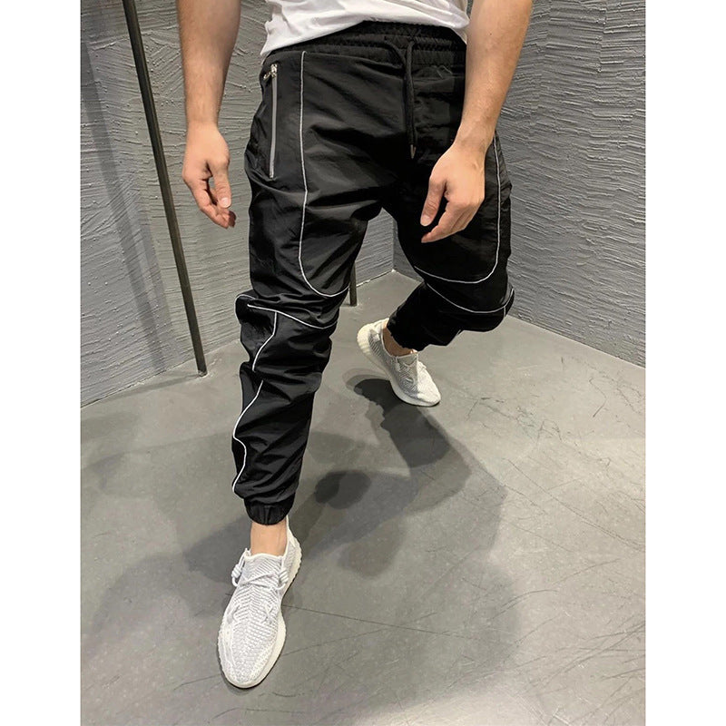 Men's Sports Trousers Running Training Slim Feet Leggings