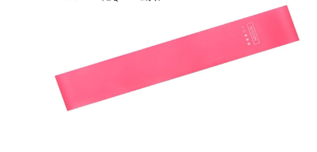 Silicone Elastic Band Fitness Pink Gradient Resistance Band