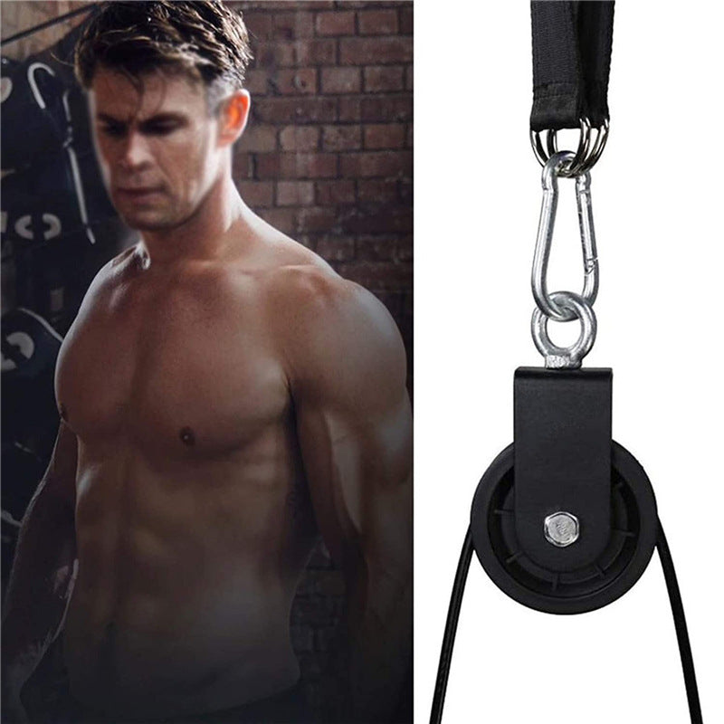 Fitness Equipment Bracket Pulley Mute Hanging Wheel