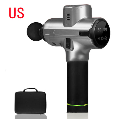 New Fascia Gun Rechargeable Dynamic Muscle Home Fitness Massage Gun