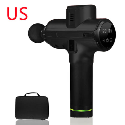 New Fascia Gun Rechargeable Dynamic Muscle Home Fitness Massage Gun