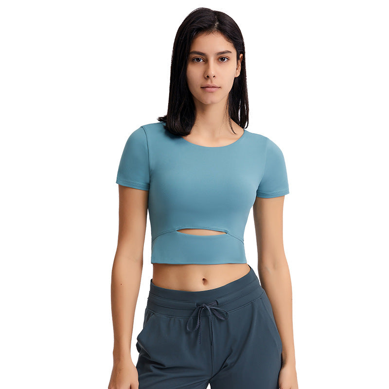 Shinbene Burning Ardor Slim Buttery Soft Workout gym Crop Tops