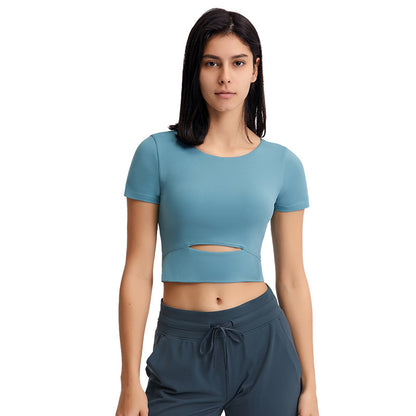 Shinbene Burning Ardor Slim Buttery Soft Workout gym Crop Tops