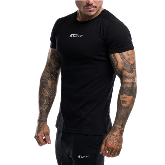 Summer Sports Short-Sleeved Men'S Loose Top Running T-Shirt