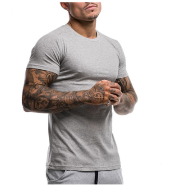 Summer Sports Short-Sleeved Men'S Loose Top Running T-Shirt