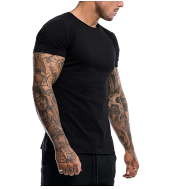 Summer Sports Short-Sleeved Men'S Loose Top Running T-Shirt