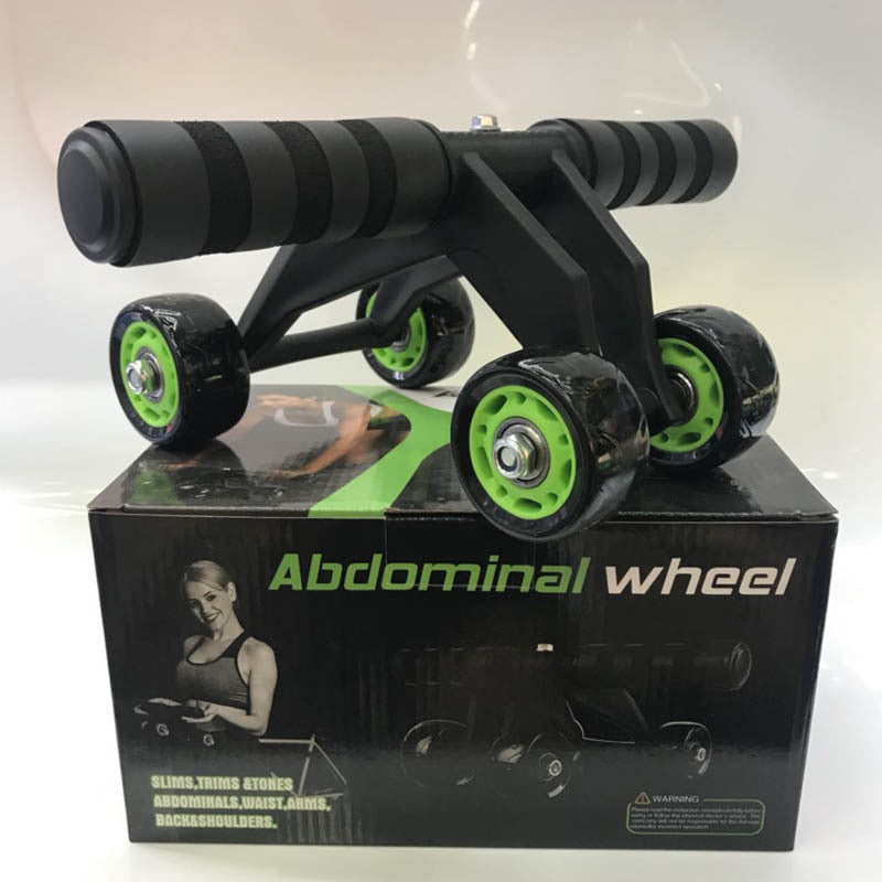 Multifunctional Advanced Breaststroke Four-Wheel Abdomen Wheel