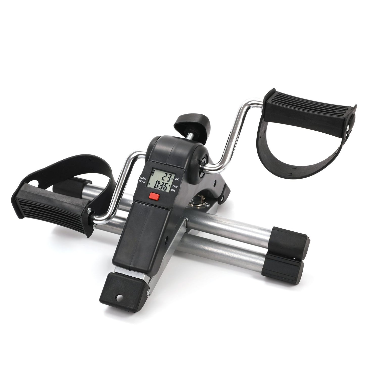 Folding Fitness Pedal Stepper Exercise Machine LCD Display