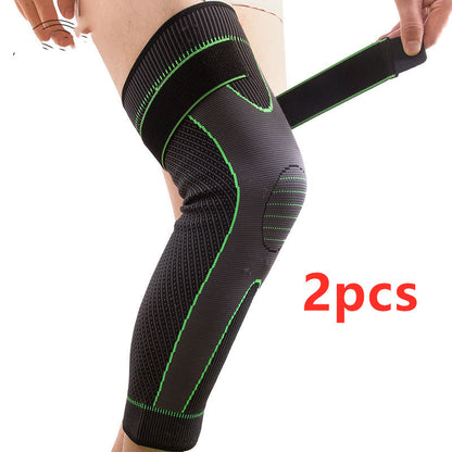 Long Straps Knee Pads Sports Protection Knee Non-Slip Leggings Running Squat Fitness