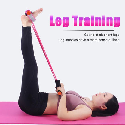 Multifunctional Sit Up Aid Foot Pedal Tensioner Rope