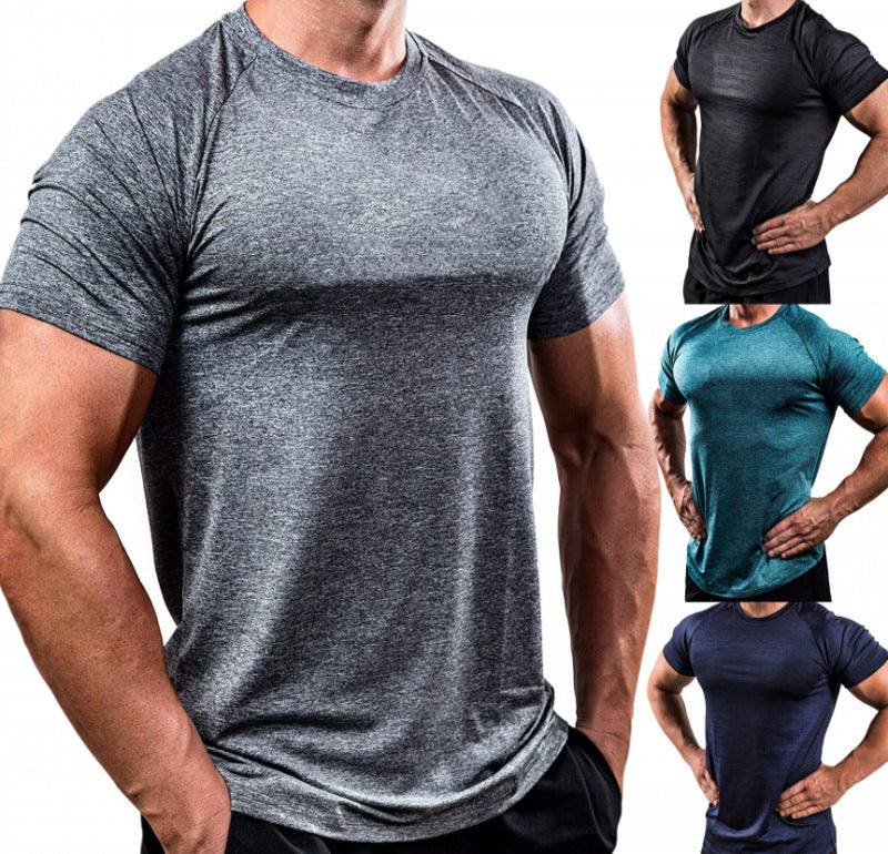 Fitness Clothing Men'S Quick-Drying Breathable Training High-Elastic