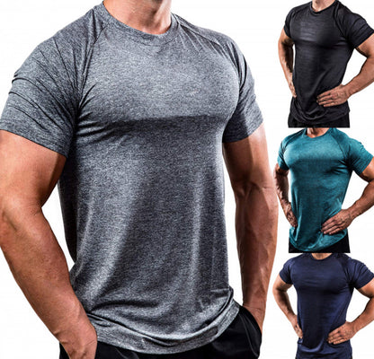 Fitness Clothing Men'S Quick-Drying Breathable Training High-Elastic