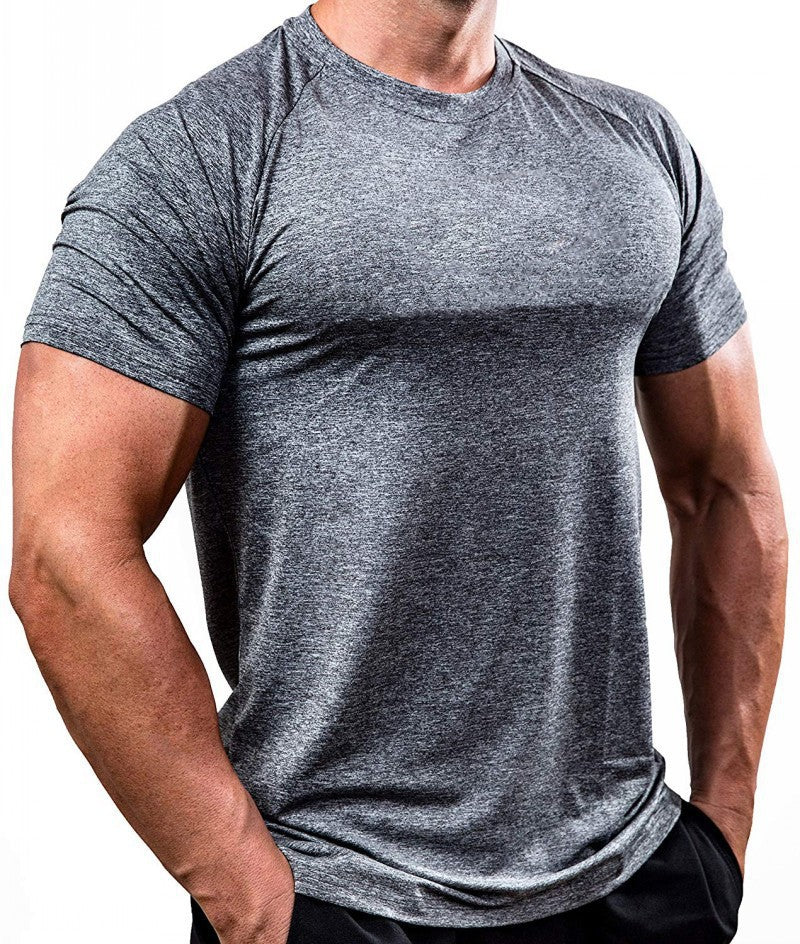 Fitness Clothing Men'S Quick-Drying Breathable Training High-Elastic