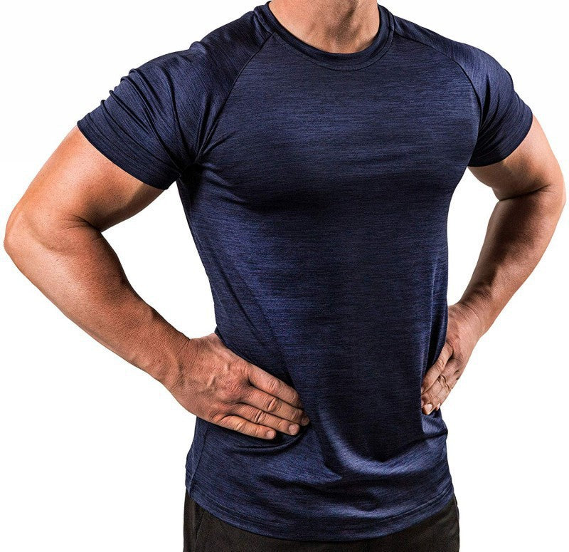 Fitness Clothing Men'S Quick-Drying Breathable Training High-Elastic