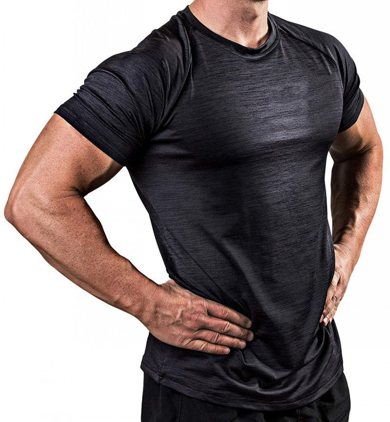 Fitness Clothing Men'S Quick-Drying Breathable Training High-Elastic