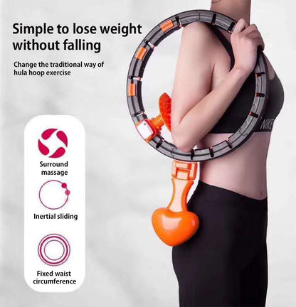 Adjustable Smart No Falling Hoops Thin Waist Abdominal Exercise