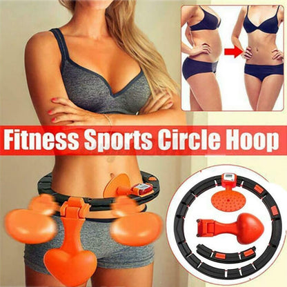 Adjustable Smart No Falling Hoops Thin Waist Abdominal Exercise