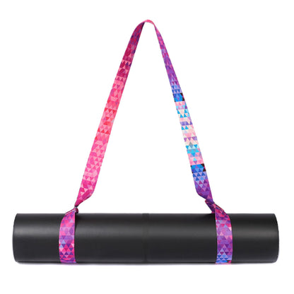 Pure Cotton Yoga Mat Strap Elastic Band Colorful Binding Band Yoga