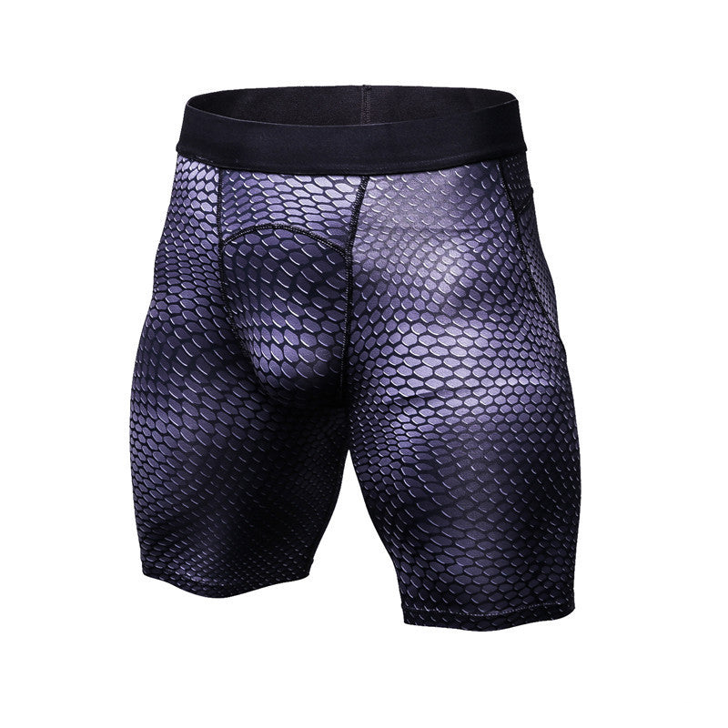 Training Fitness Running Shorts Stretch Tight Quick-drying Shorts