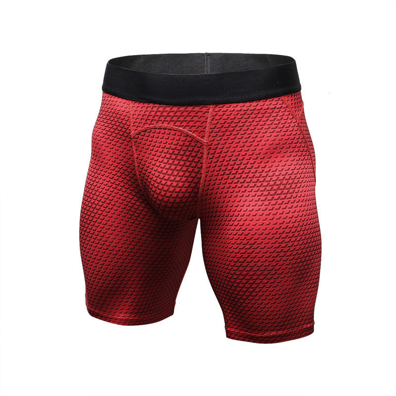 Training Fitness Running Shorts Stretch Tight Quick-drying Shorts