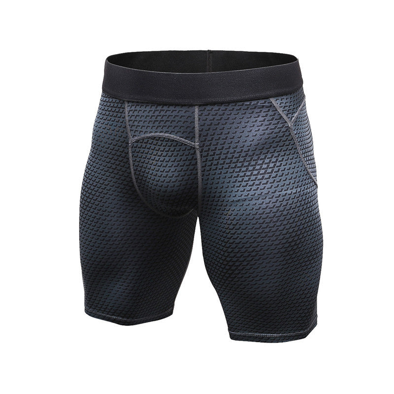 Training Fitness Running Shorts Stretch Tight Quick-drying Shorts