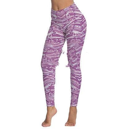 3d Digital Printing Yoga Leggings Leggings Trousers