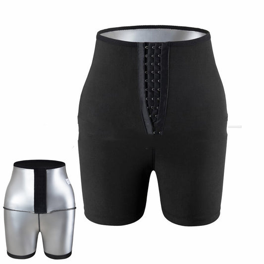 Ladies Sweating Hip Pants Yoga Sauna Beam High Waist