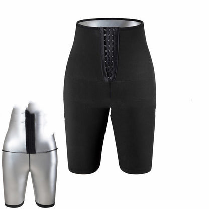 Ladies Sweating Hip Pants Yoga Sauna Beam High Waist