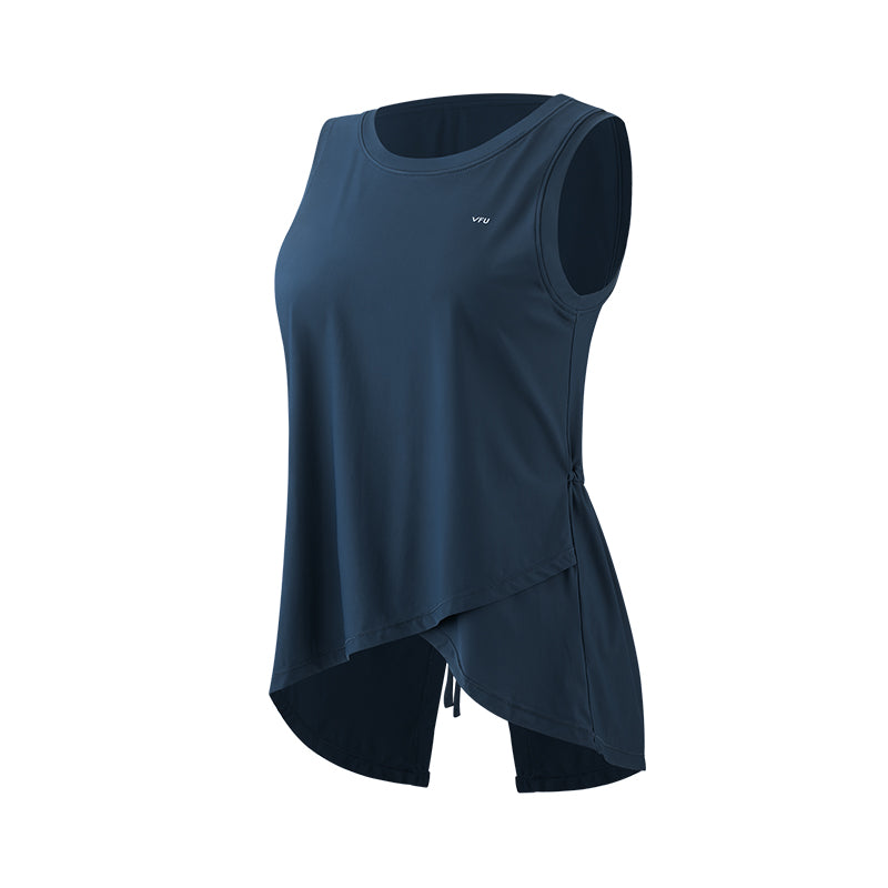 Loose Sleeveless T-shirt Gym Iron Training Top