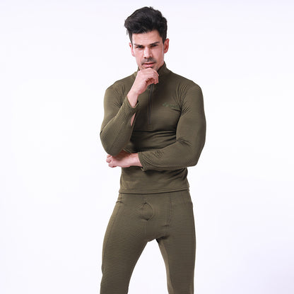 Outdoor Fleece Thermal Underwear Sports Fitness Clothing