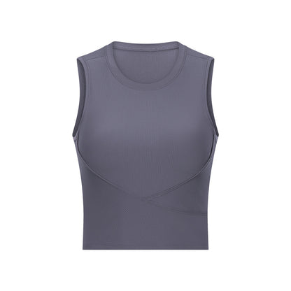 New Style Yoga Wear Threaded Sports Top