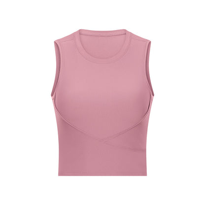 New Style Yoga Wear Threaded Sports Top