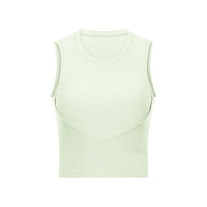 New Style Yoga Wear Threaded Sports Top