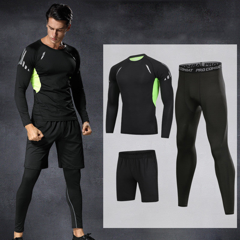 Quick-drying running training sports fitness pants suit