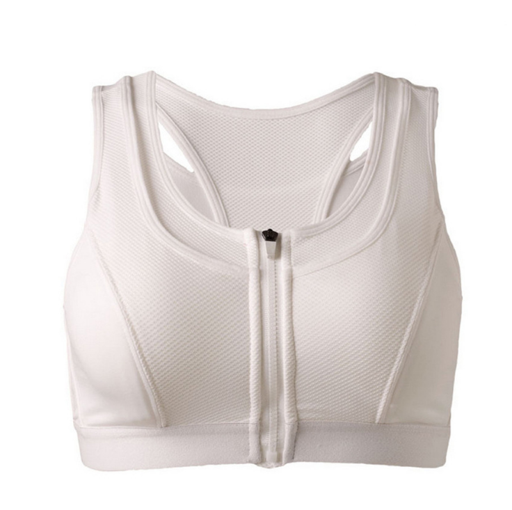 Fitness sports shirt bra sports Yoga women Zipper sports