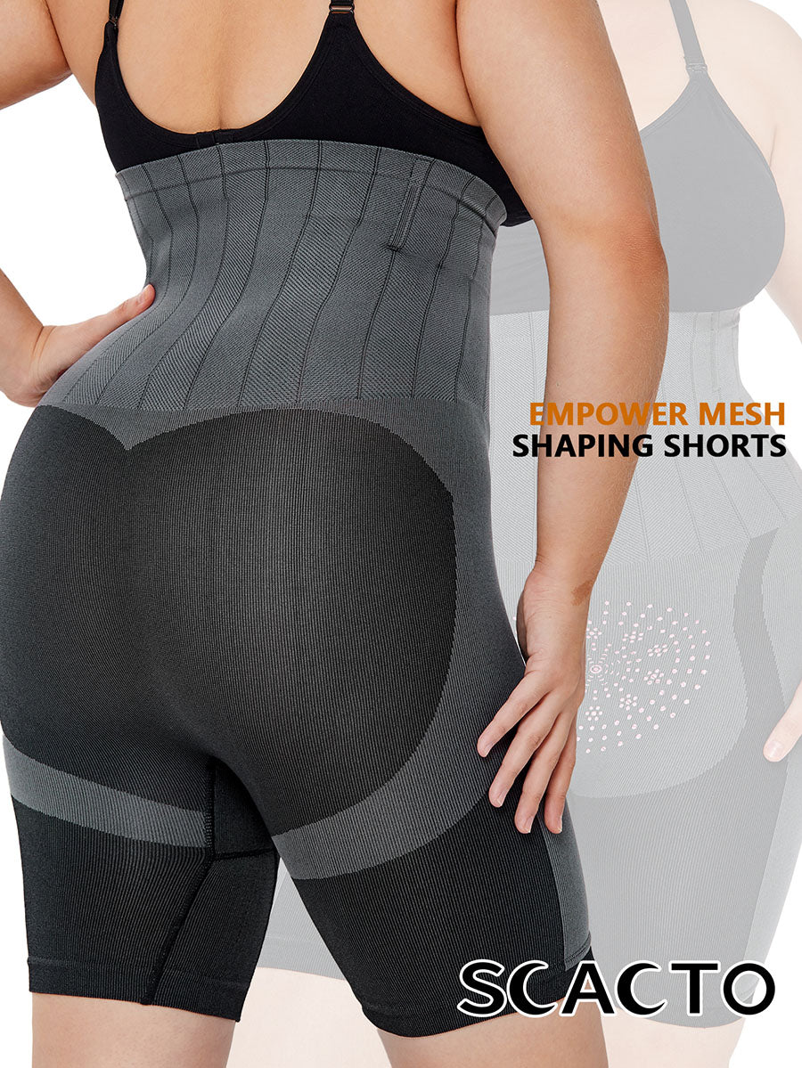 Quantum Energy Chip High Waist Shaping Shorts Underwear Thigh Slim Pants