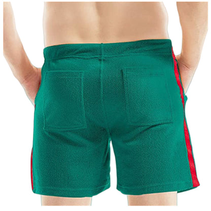 Summer New Men's Sports Leisure Cotton Linen Shorts