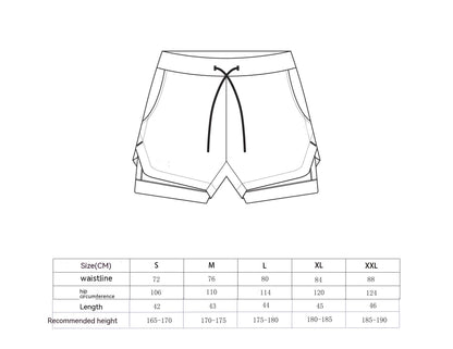 Breathable Quick-drying Summer New Men's Sports Casual Shorts