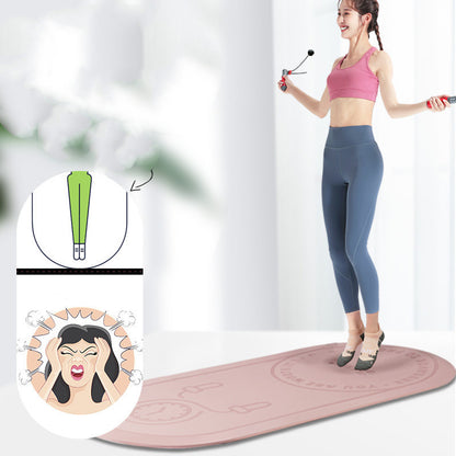 Indoor Fitness Aerobics Dance Running Exercise Mute Yoga Mat