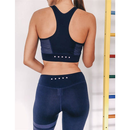 Women sport Suit Gym Yoga Sets 2 Pieces Women Sportwear Yoga Set