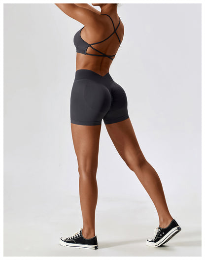 Seamless Beauty Back Yoga Clothes Running Quick-drying
