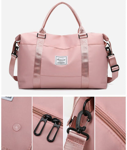 Travel Duffel Bags Sports Fitness Gym Tote Bag Women