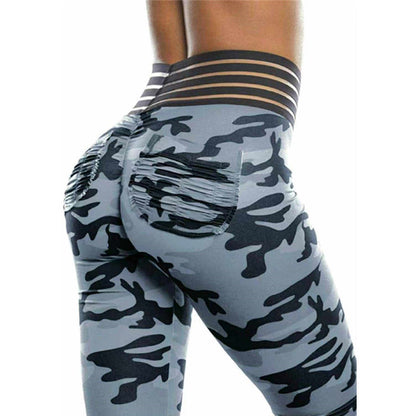 Women's Trousers Camo Printed Yoga Pants