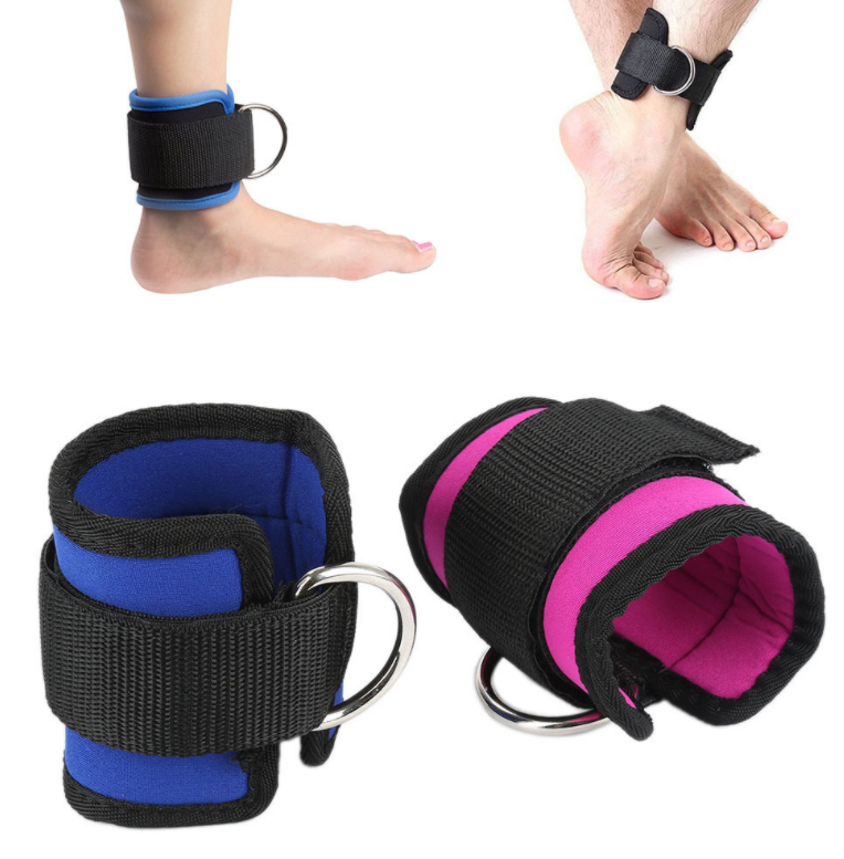 New D-ring Ankle Strap Buckle Adjustable Ankle Weights Gym