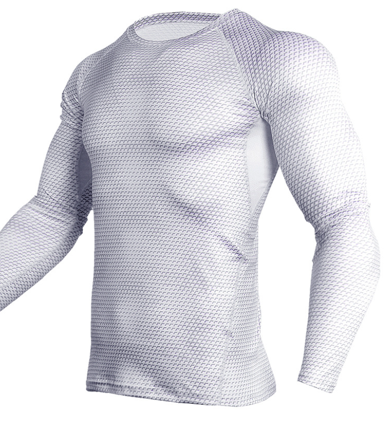 Compression Shirt Men Gym Running Shirt Quick Dry Breathable